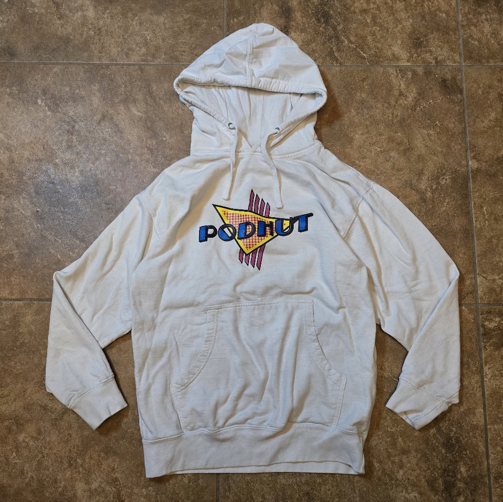 White | ITC | Podhut Hoodie Long Sleeve